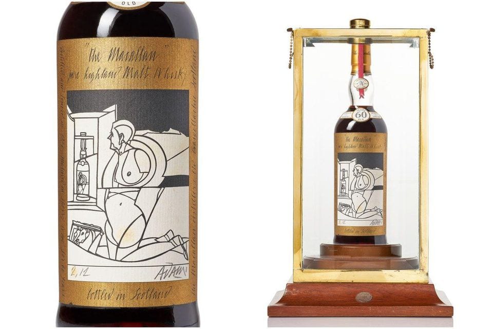 Most expensive whiskey bottle, Scottish Whisky Macallan 60-Year-Old